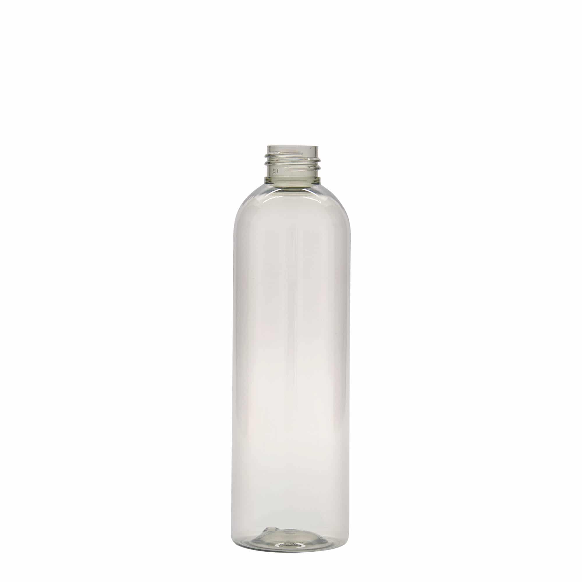 Sticlă din plastic reciclat de 250 ml „Pegasus”, PCR, închidere: GPI 20/410