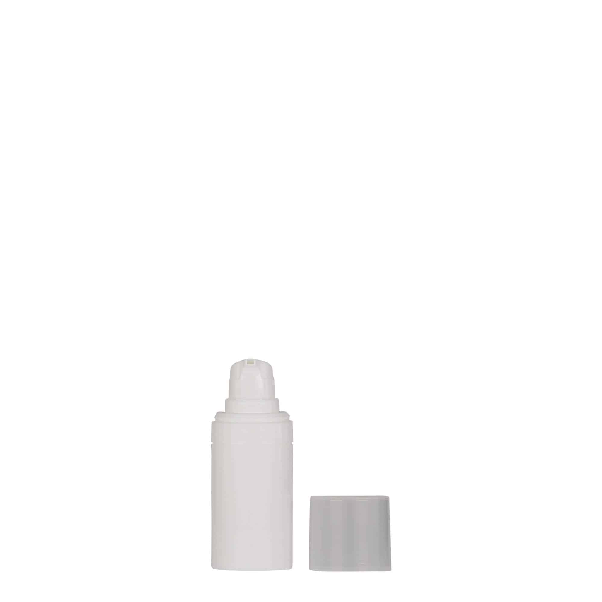 Dozator fără aer de 15 ml „Micro”, material plastic PP, alb