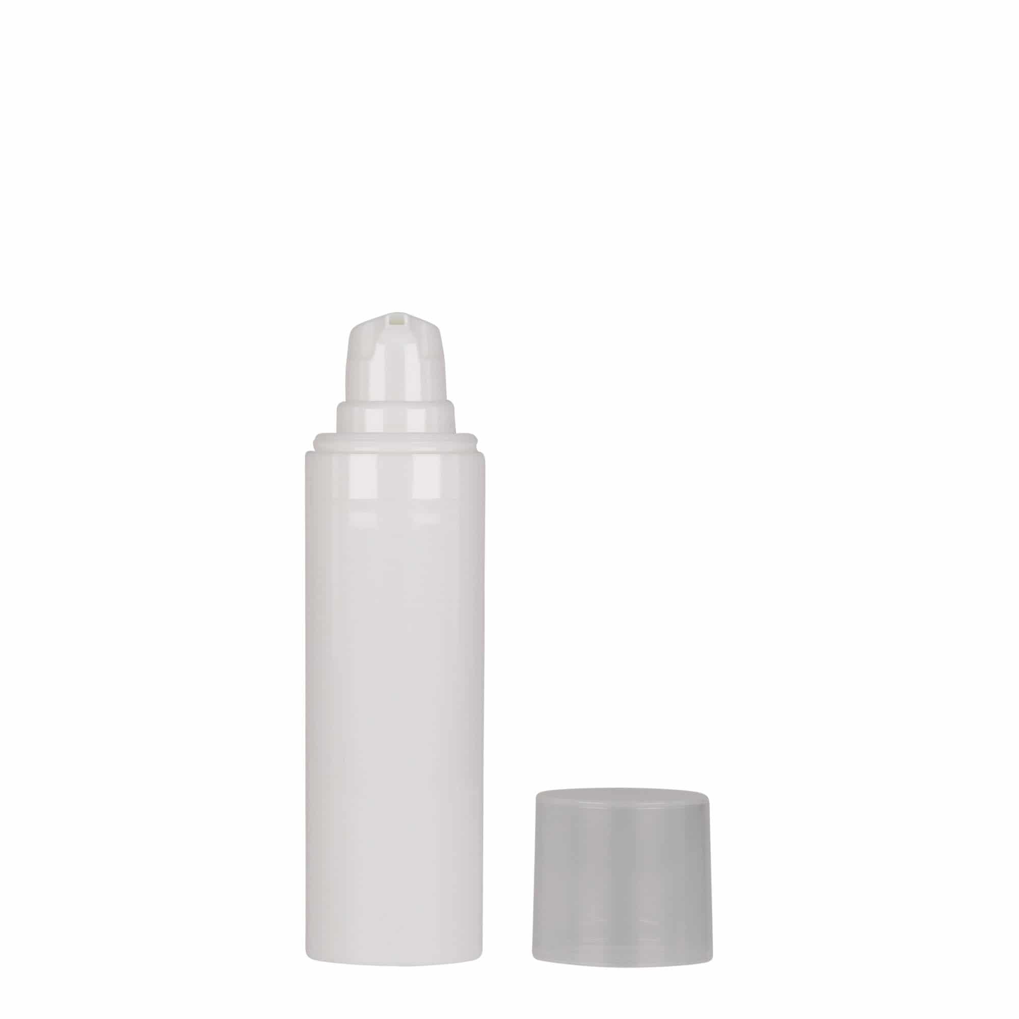 Dozator fără aer de 30 ml „Micro”, material plastic PP, alb