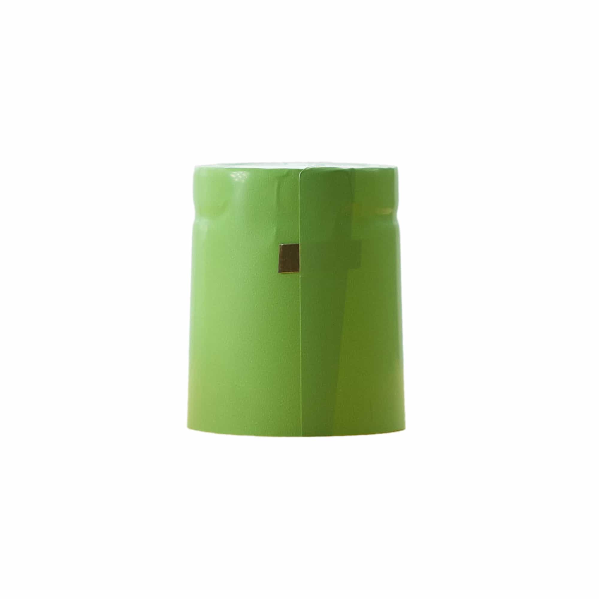 Capsule termoretractabile 32x41, material plastic PVC, verde lime