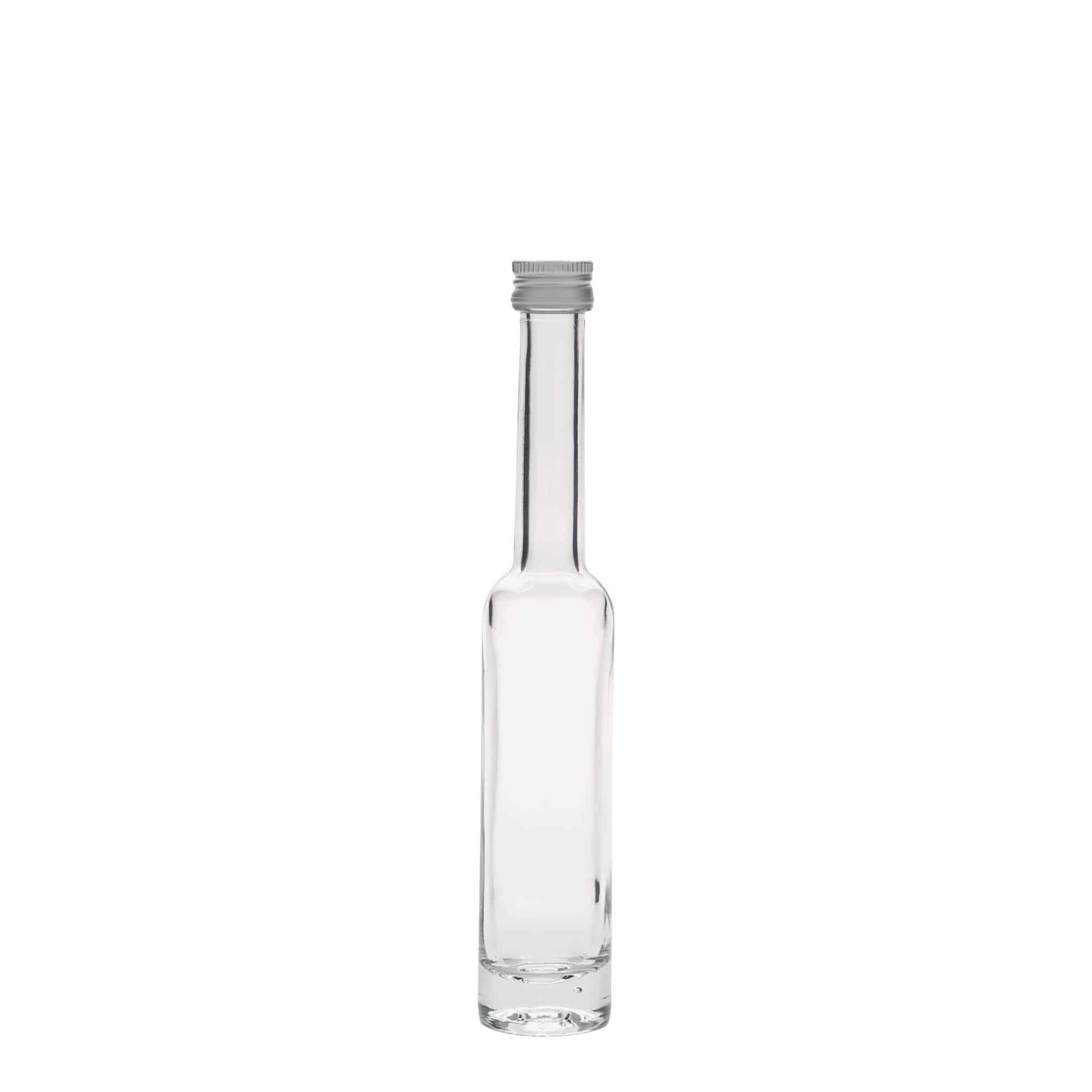 Sticlă din sticlă de 40 ml „Platina”, închidere: PP 18