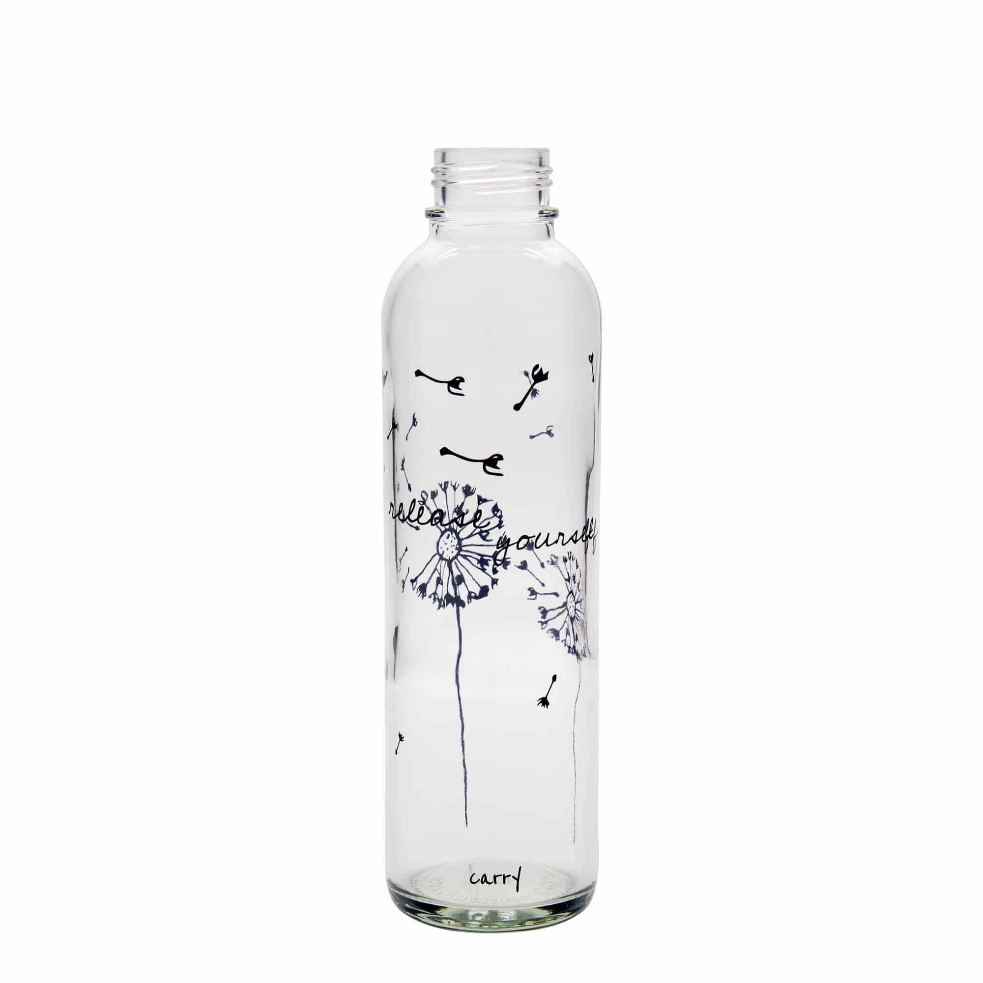 Sticlă de băut de 700 ml CARRY Bottle, motiv decorativ: Release Yourself, închidere: Capac filetat