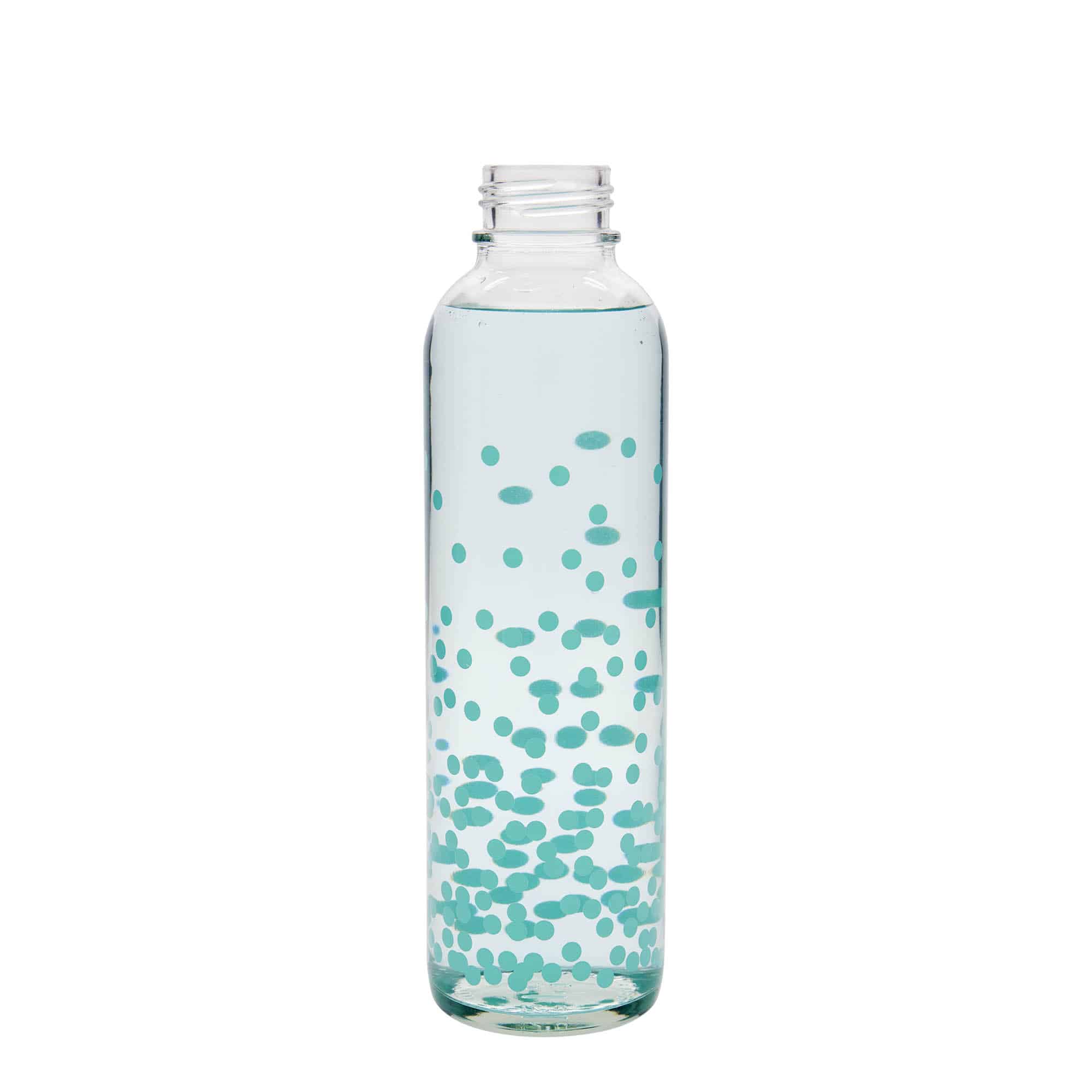 Sticlă de băut de 700 ml CARRY Bottle, motiv decorativ: Pure Happiness, închidere: Capac filetat