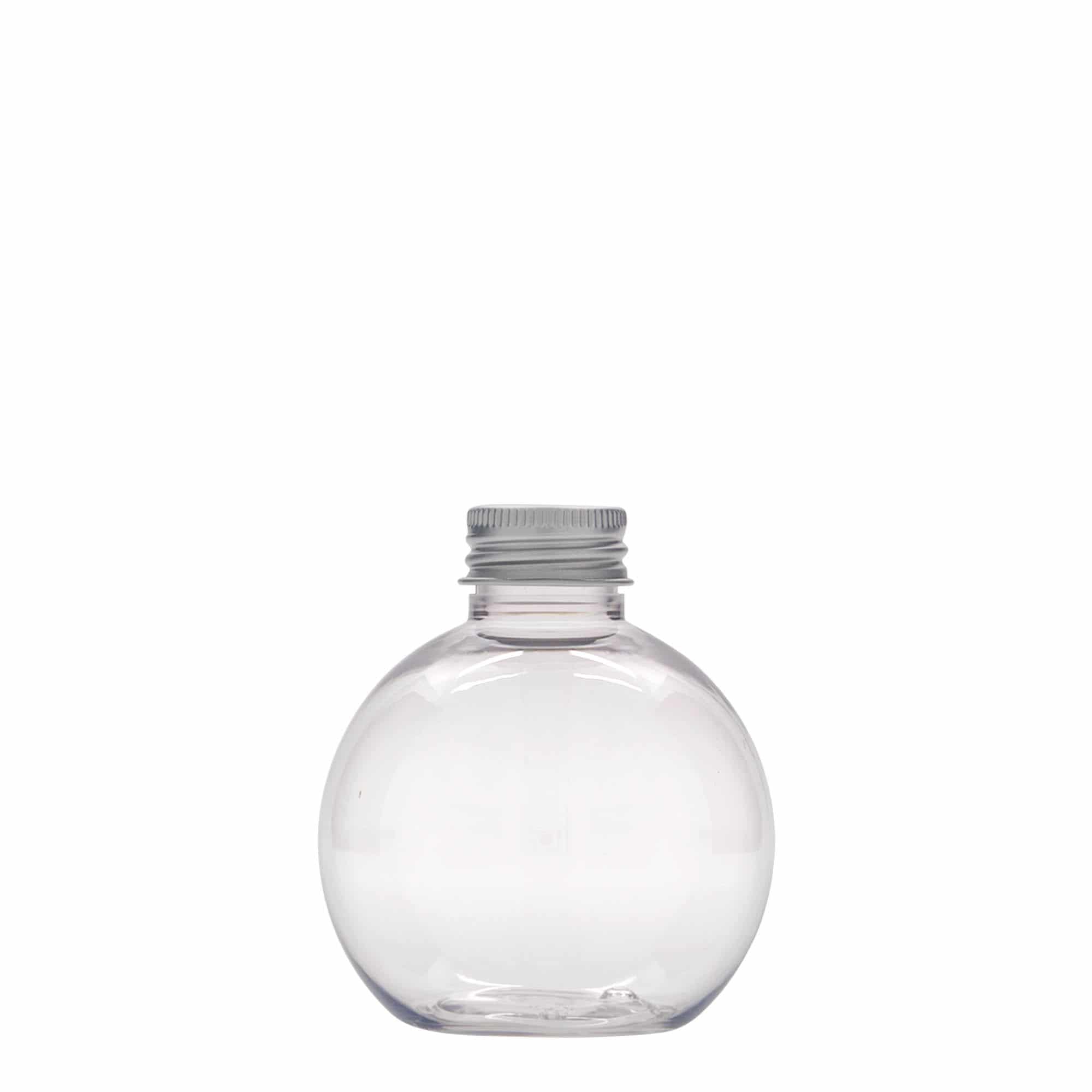 Sticlă PET de 150 ml „Perry”, rotundă, material plastic, închidere: GPI 24/410