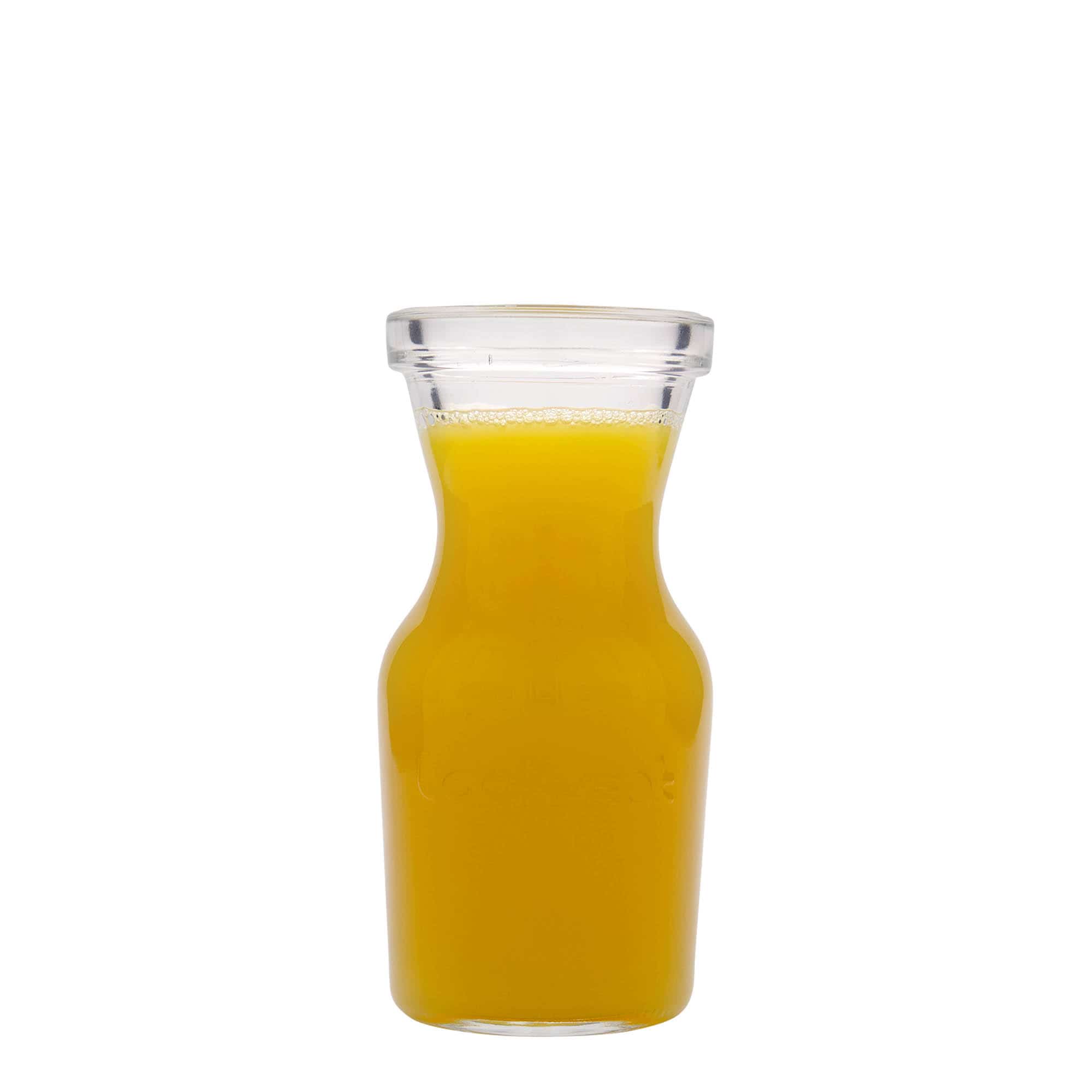 Carafă de sticlă de 250 ml „Lock-Eat”, închidere: Capac ermetic