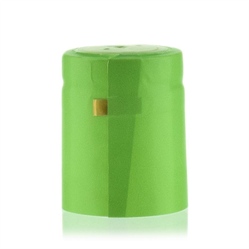 Capsule termoretractabile 32x41, material plastic PVC, verde lime