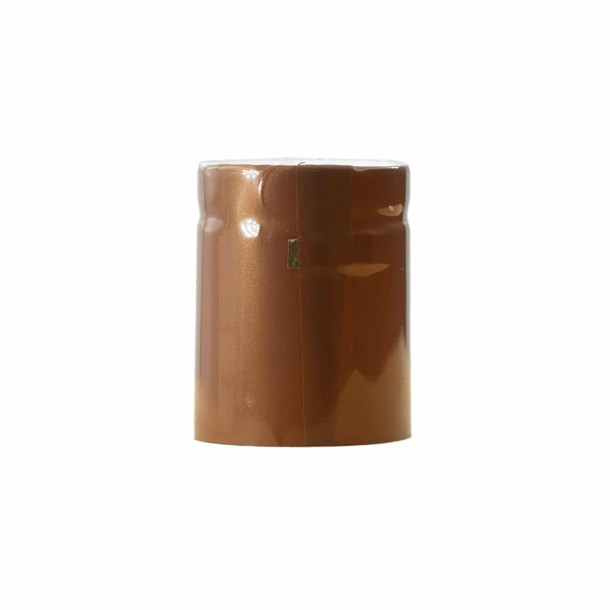 Capsule termoretractabile 32x41, material plastic PVC, bronz