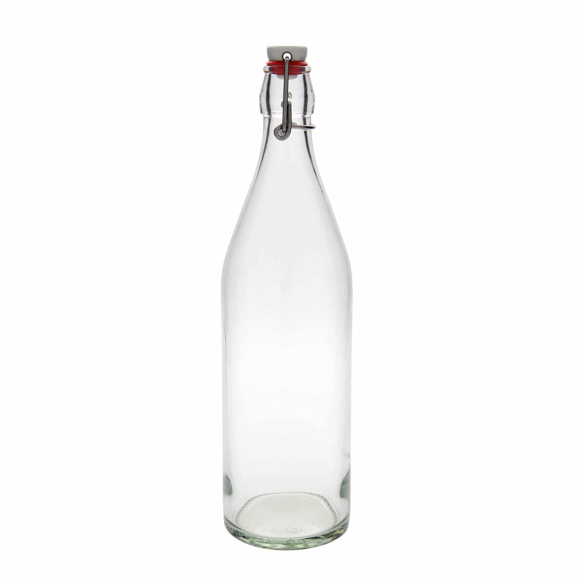 Sticlă din sticlă de 1.000 ml „Giara”, închidere: Dop tip Swing top