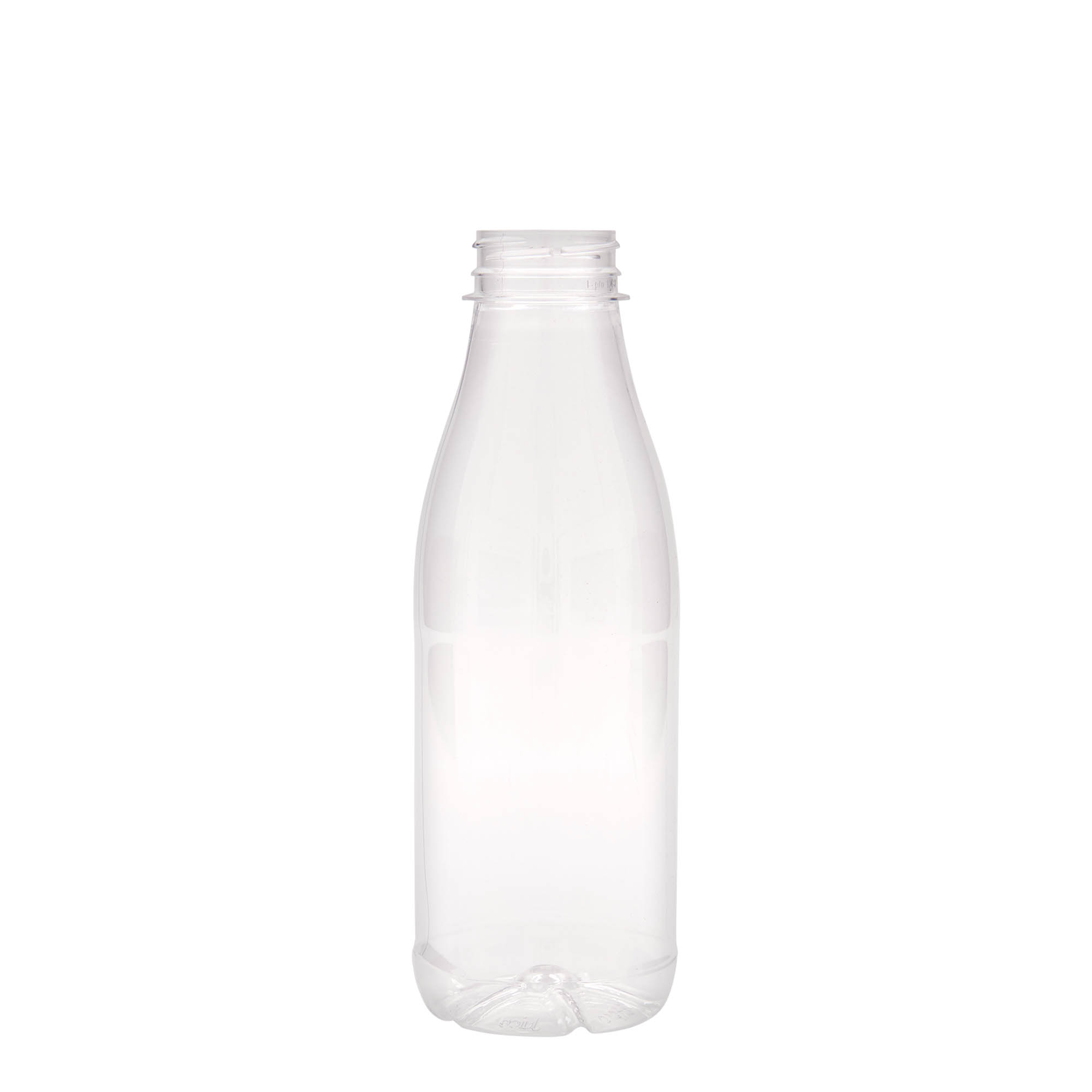 Sticlă PET de 500 ml „Milk and Juice”, material plastic, închidere: 38 mm