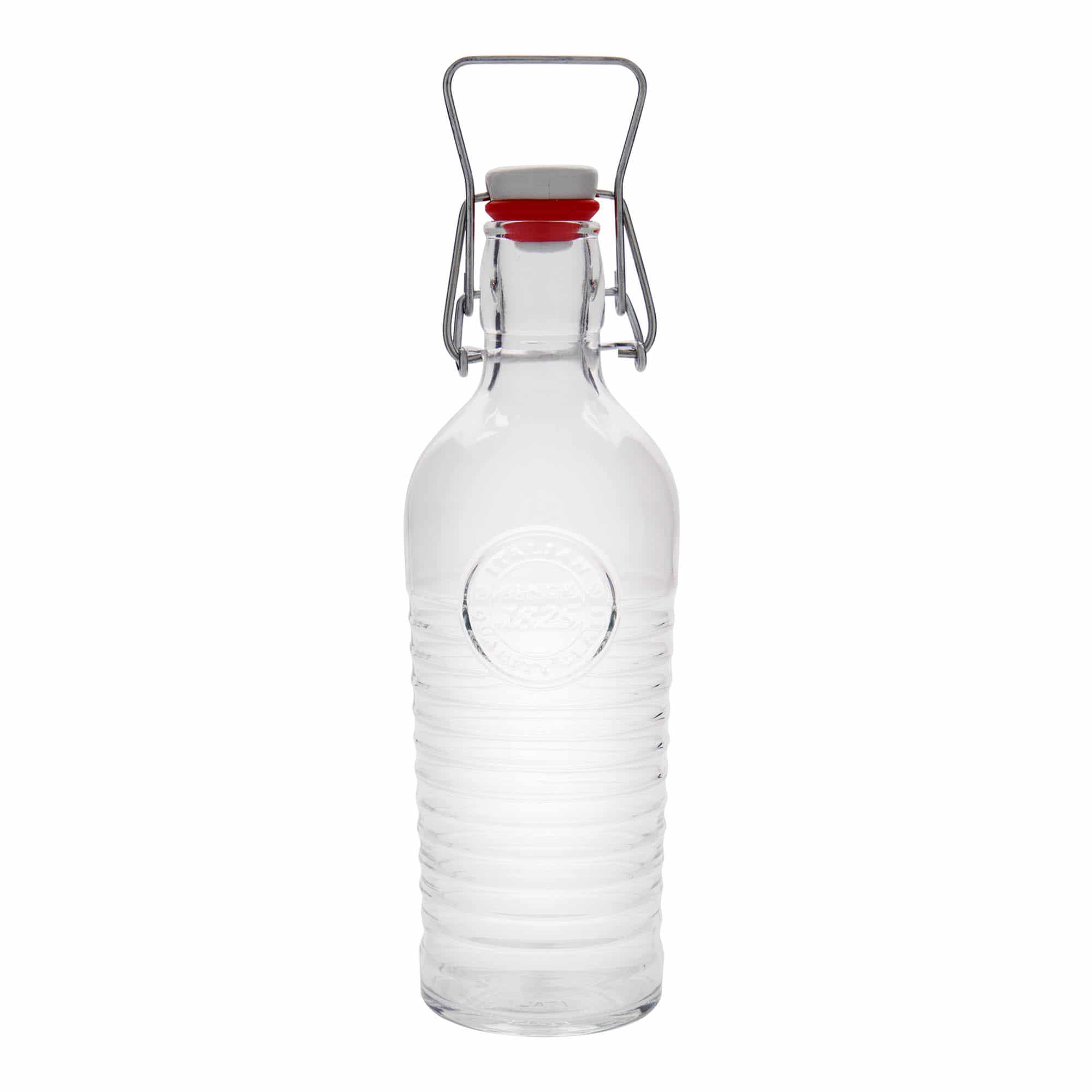 Sticlă din sticlă de 750 ml „Officina 1825”, închidere: Dop tip Swing top