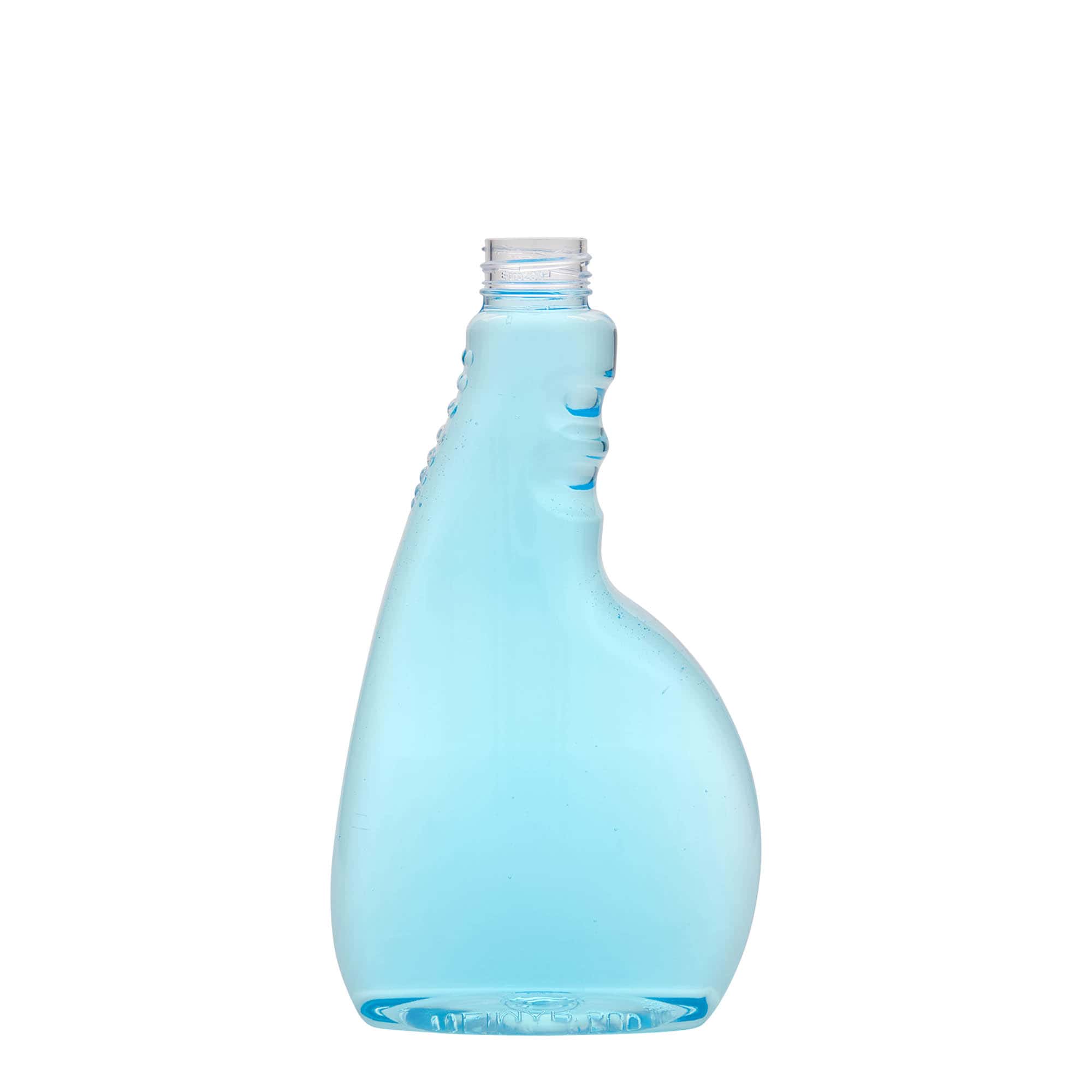 Sticlă PET cu pulverizator de 500 ml „Piccobello”, dreptunghiulară, material plastic, închidere: Capac filetat