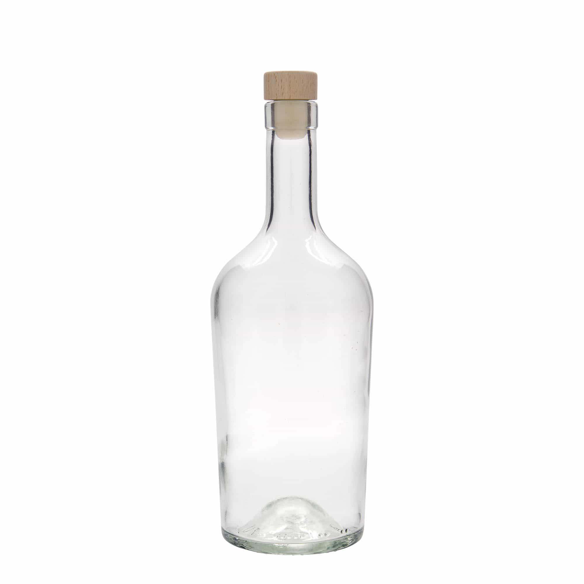 Sticlă din sticlă de 700 ml „Margarethe”, închidere: Dop de plută